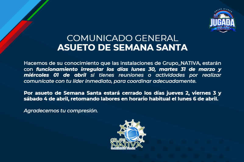 Asueto de Semana Santa – Efi Forest
